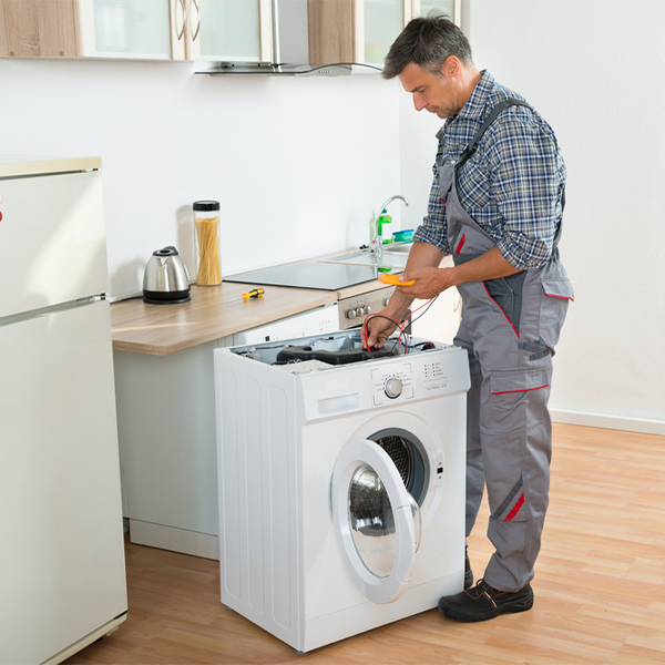 can you walk me through the steps of troubleshooting my washer issue in Park Layne Ohio